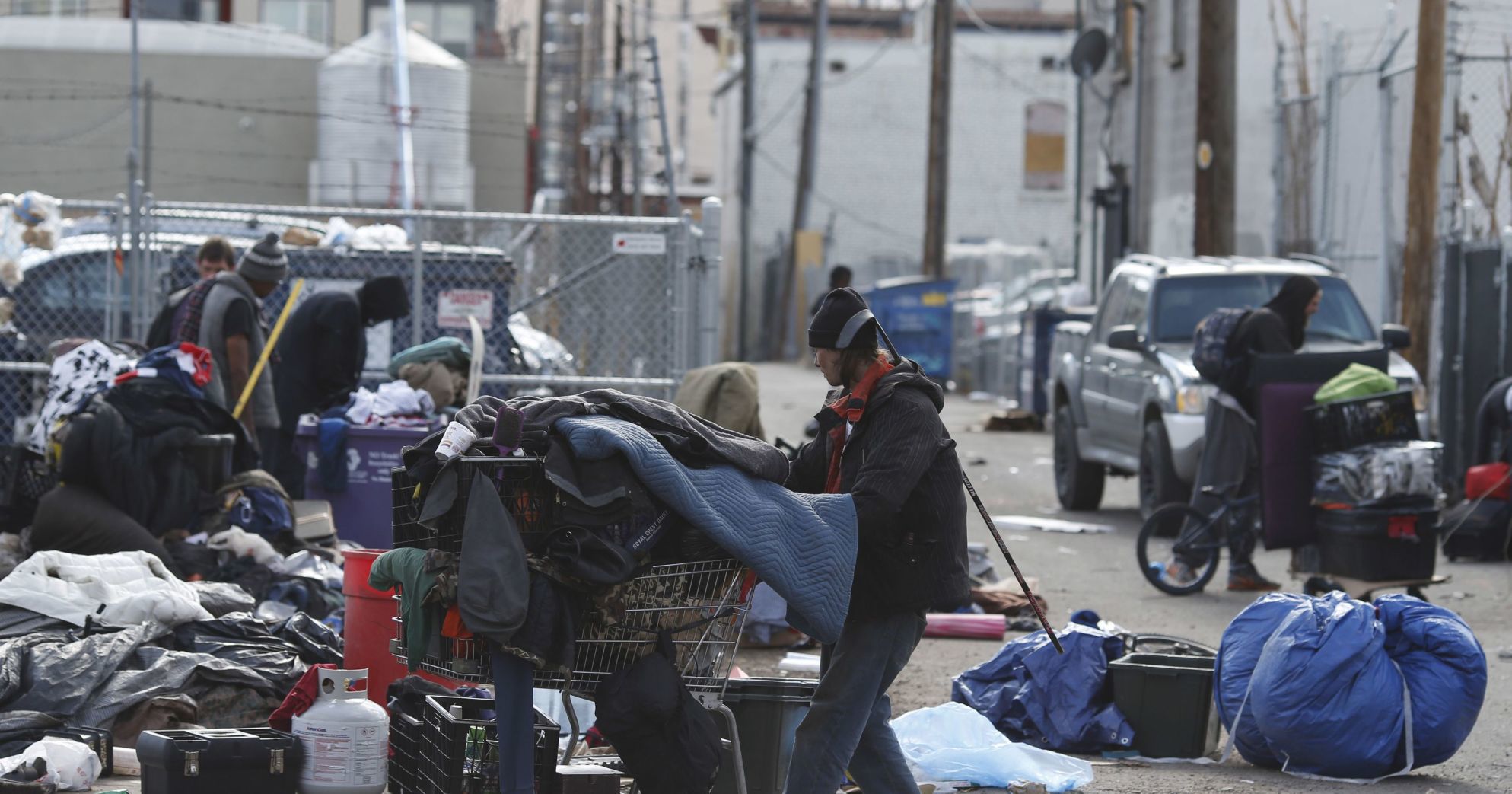 COVER STORY Denver homeless campaign ban 300 trash